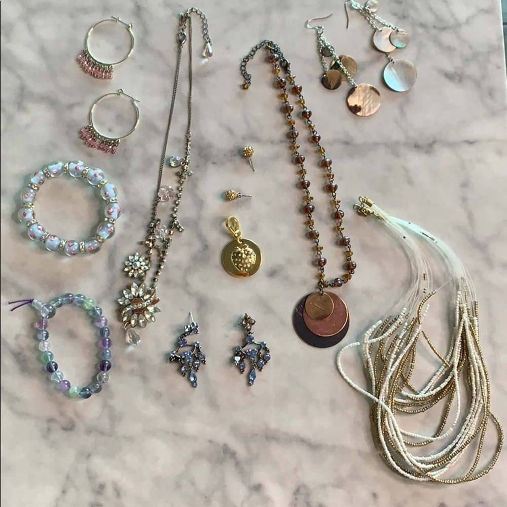 10 Piece costume Jewelry reseller bundle lot